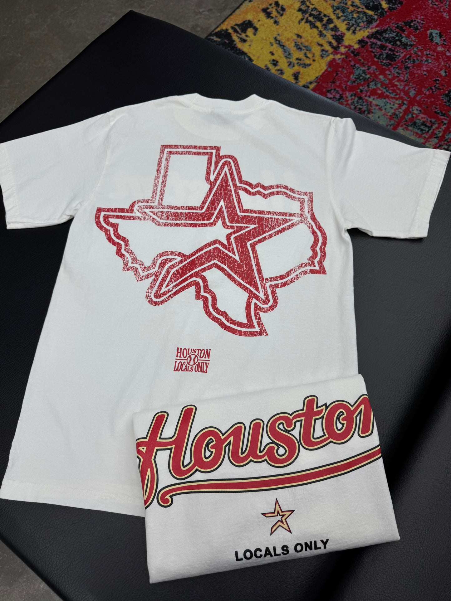 HLO - TX STATE SCRIPT TEE (WHT)