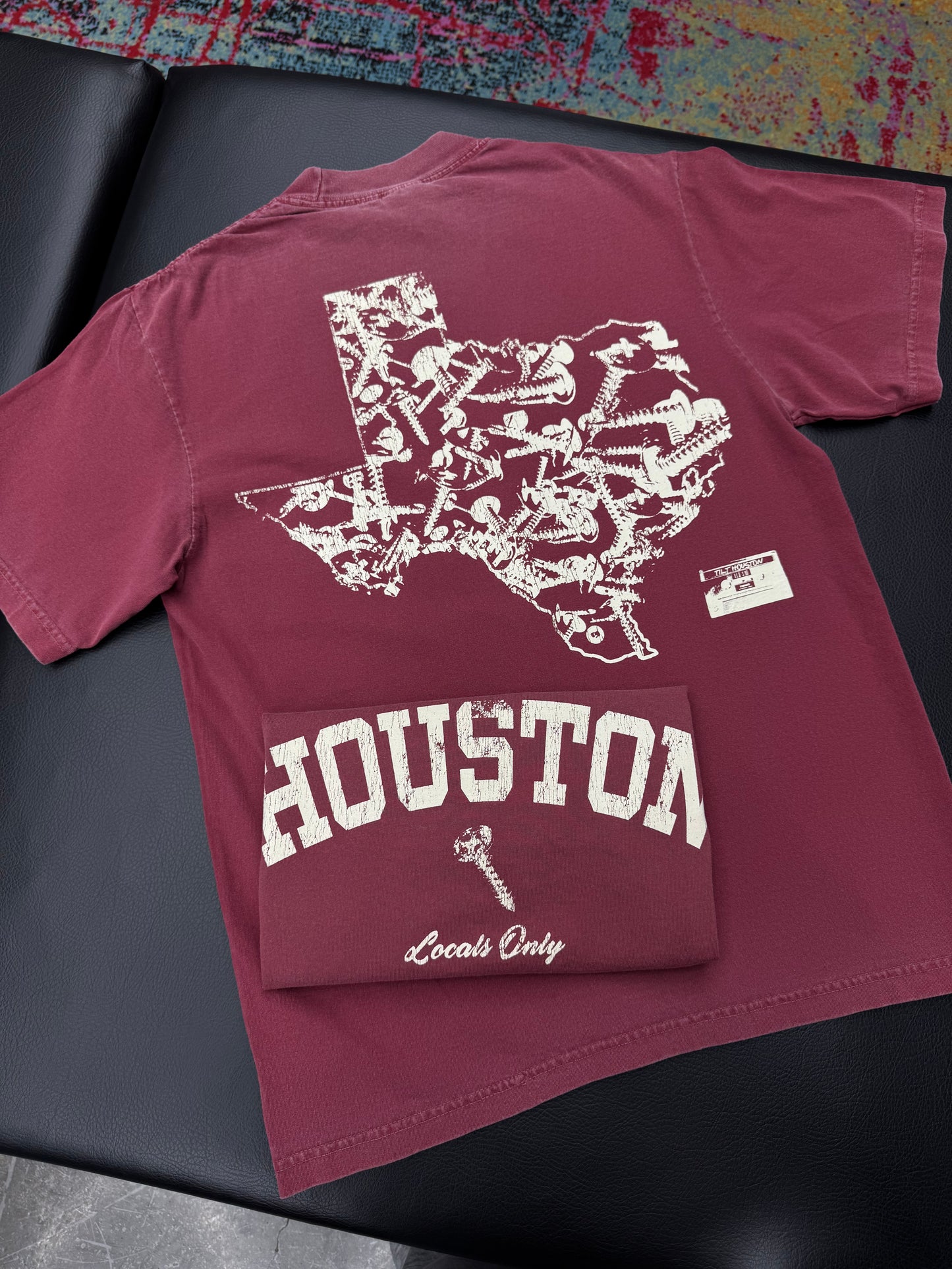 HLO - TX SCREWS TEE (CLAY RED/CREAM)
