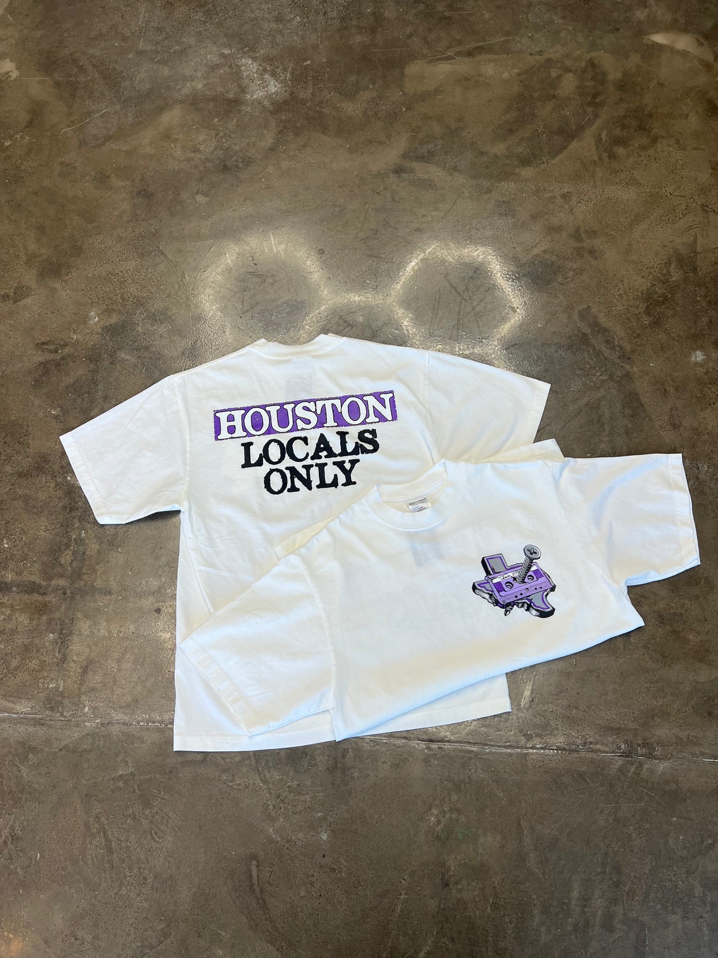 HLO - TX TAPE TEE (WHT)