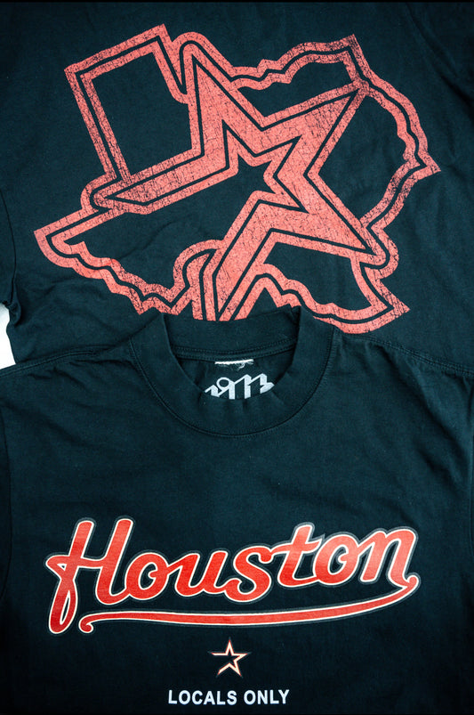 HOUSTON LOCALS ONLY (BLACK/BRICK V2)