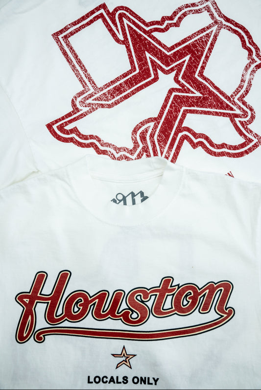 HOUSTON LOCALS ONLY (WHITE/BRICK V2)