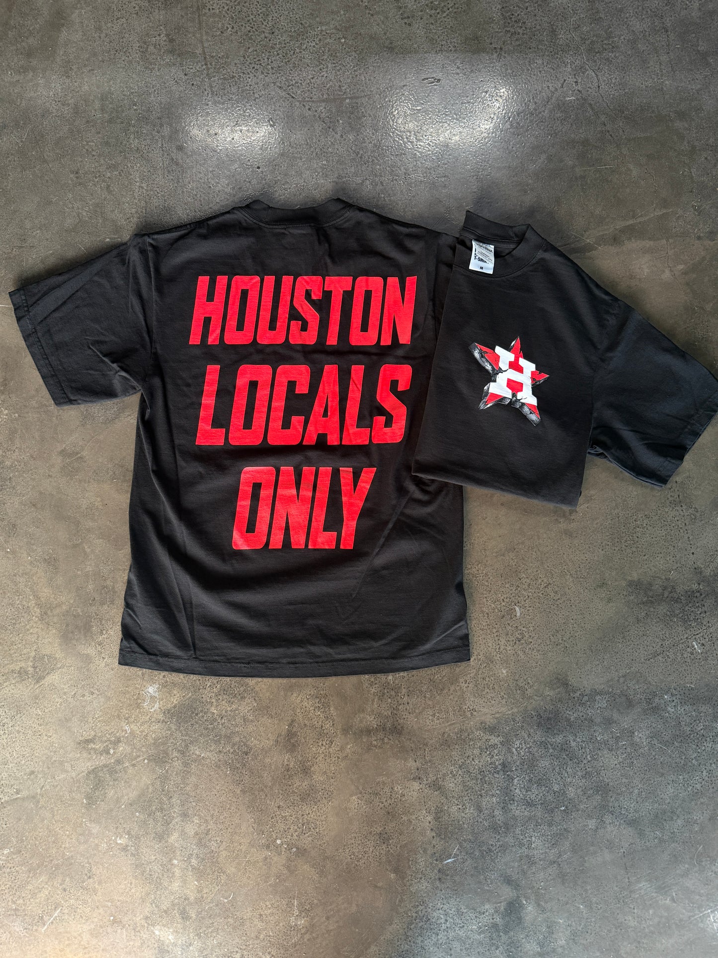 HLO - H STAR TX STATE (BLK/RED)