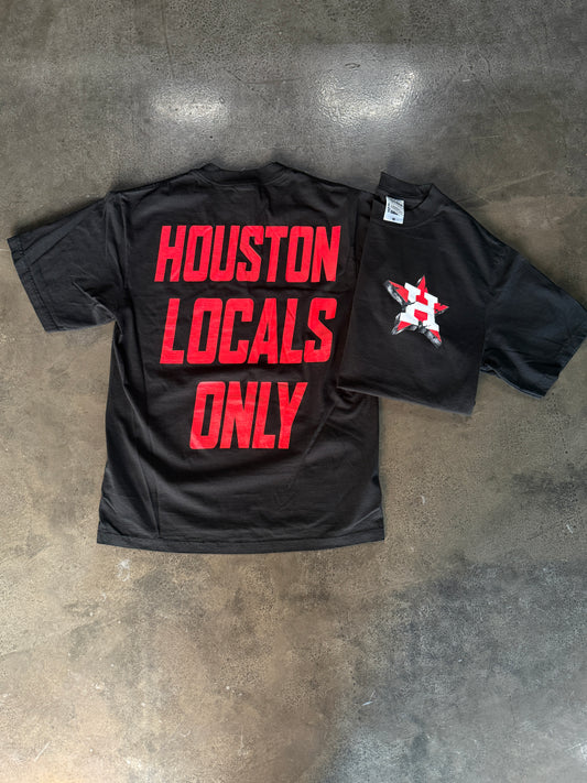 HLO - H STAR TX STATE (BLK/RED)