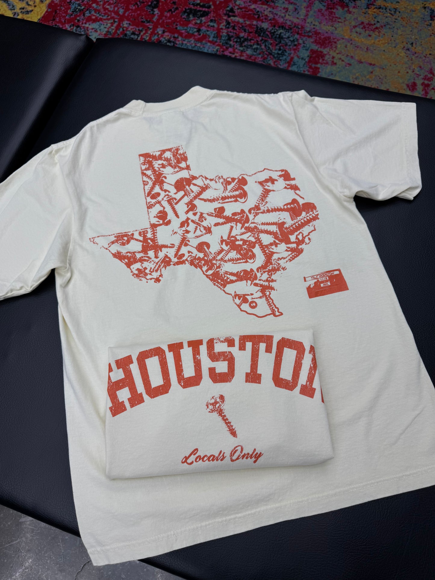 HLO - TX SCREWS TEE (CREAM/ORANGE)